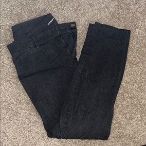 Old Navy Charcoal High-Rise Pixie Pants